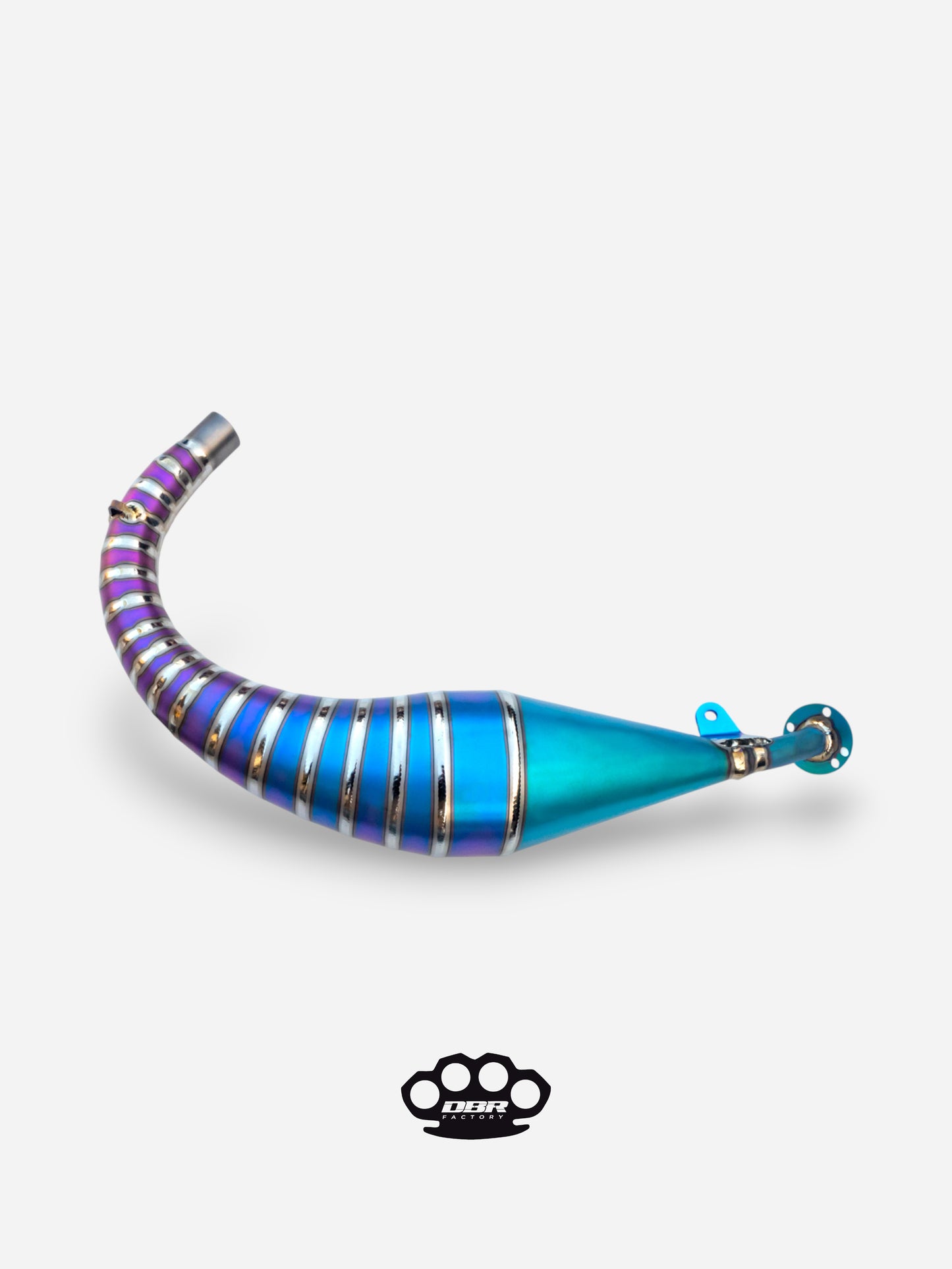 Échappement DBR 50/100cc Superfast Bassa Titanium