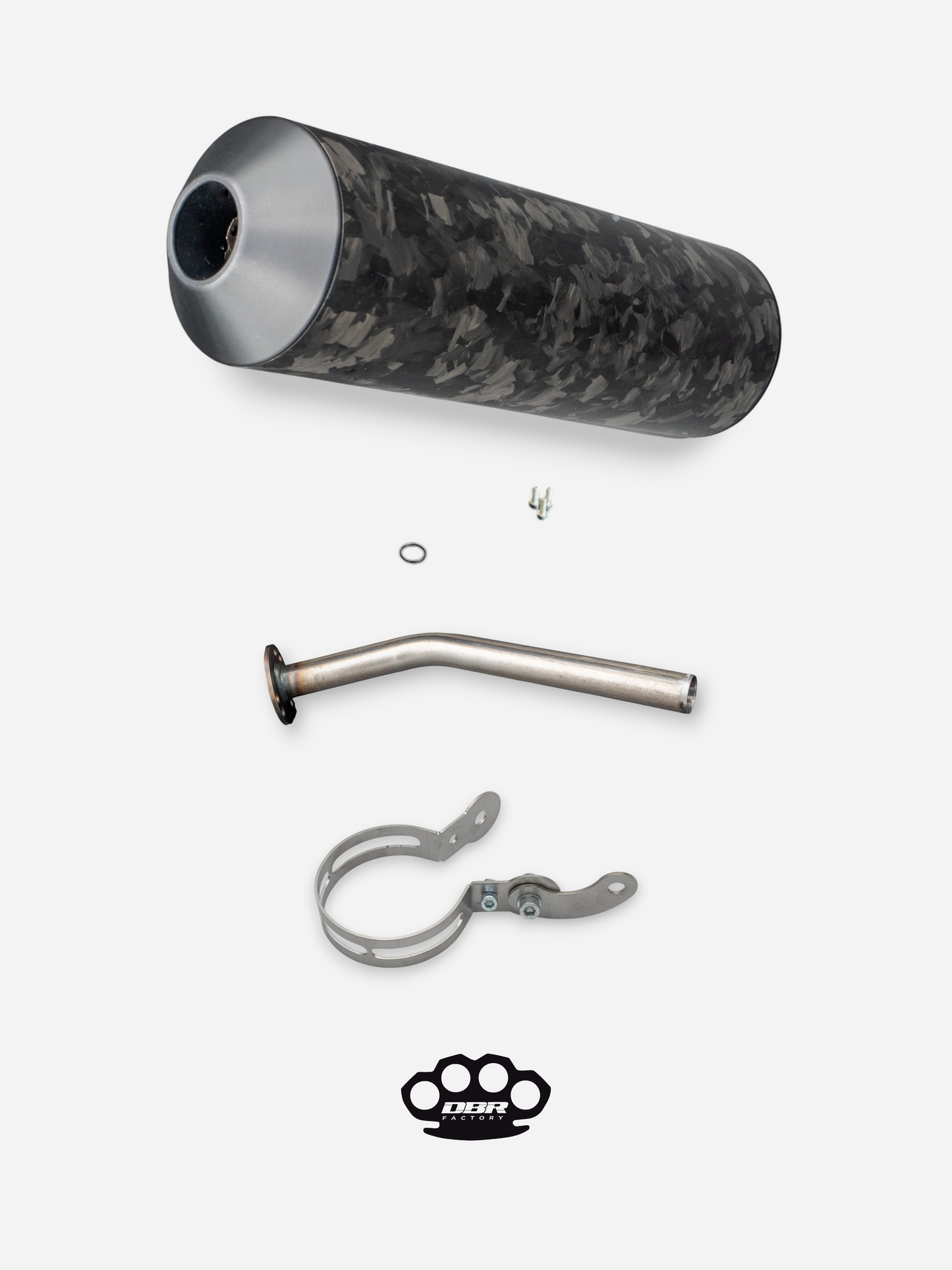 Kit Silencieux DBR 50/100cc Passage Haut