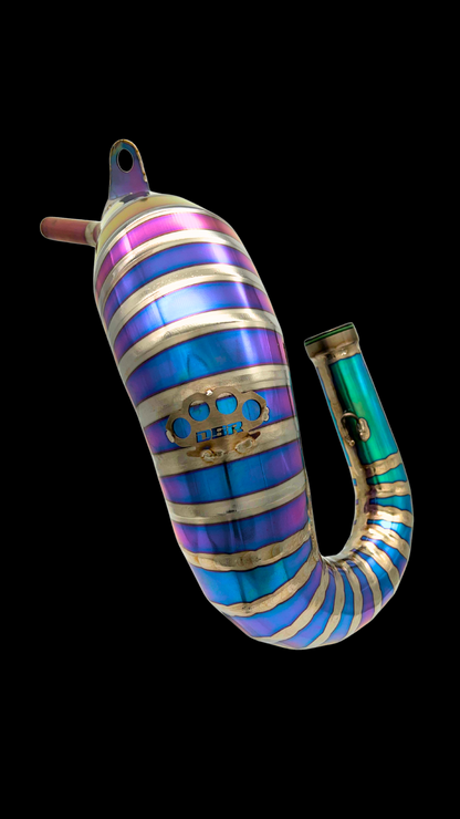 Scarico DBR 50/100cc Superfast Bassa Titanium - DBR Factory