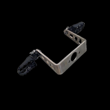 DBR Kit Repose-pieds en Acier Inox pour Vespa Bravo et Si