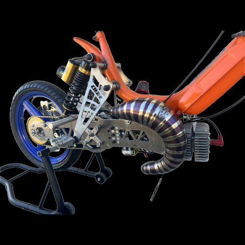 Marmitta DBR MX30 Titanium Multicolor - DBR Factory