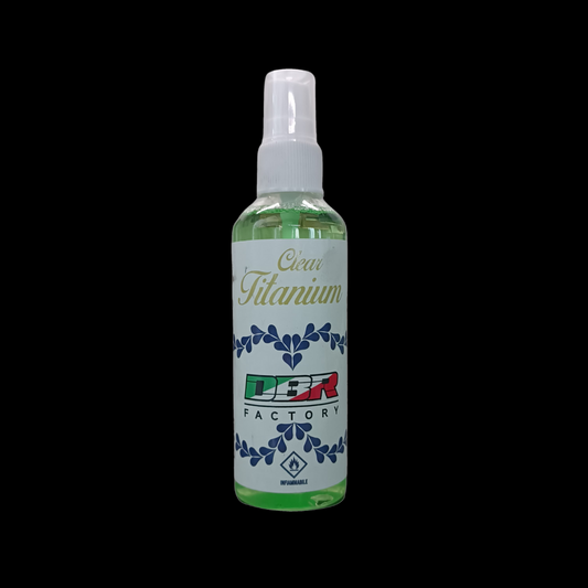 DBR Clear Titanium - Spray Detergente per Scarichi in Titanio e Acciaio - DBR Factory