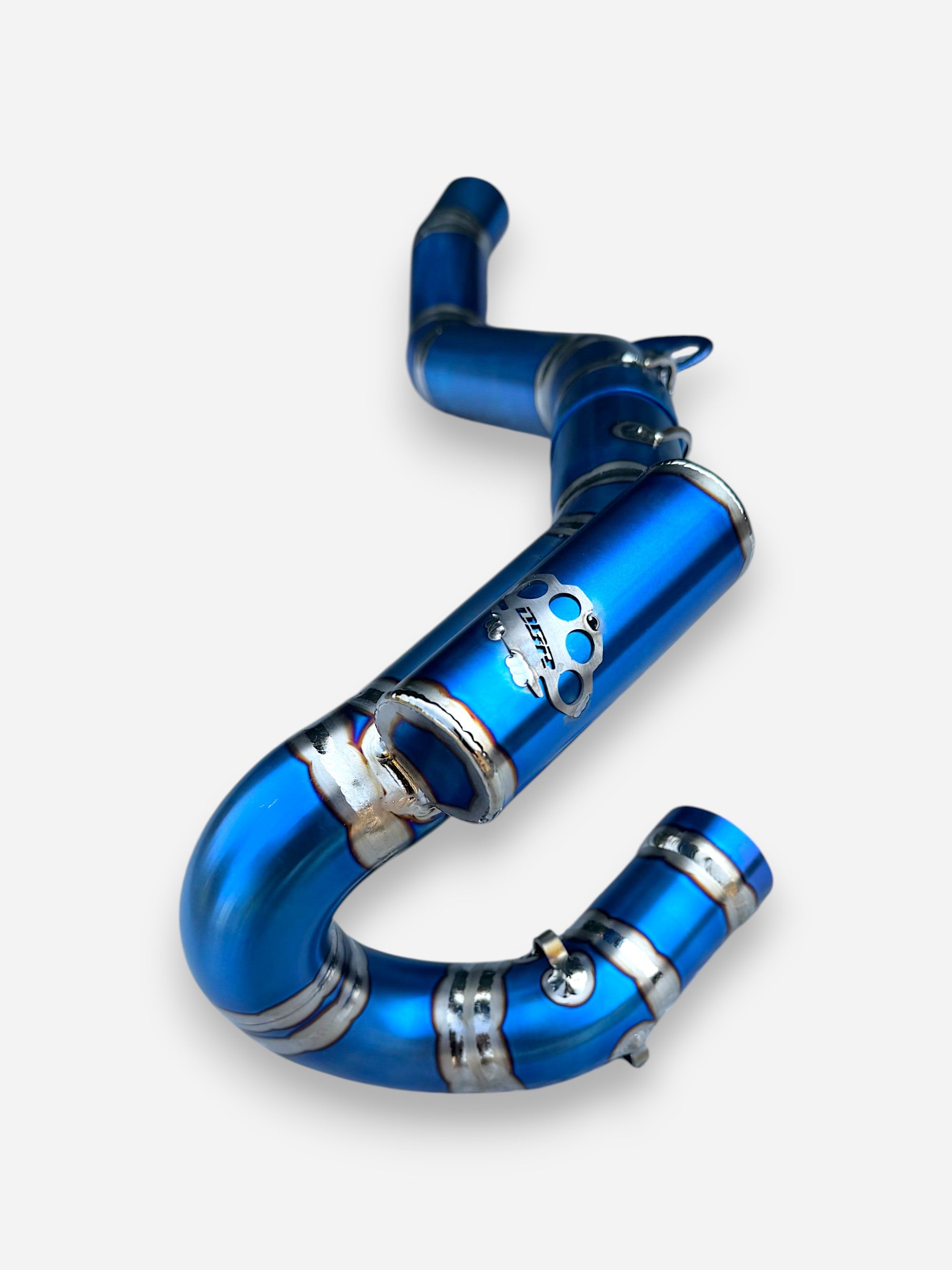 Collettore di Scarico DBR 4T Titanium + Powerbomb - KTM: EXC-F 450 (2020-2023), Husqvarna: 450 FE (2020-2023) e Husqvarna: 501 FE (2020-2023) - DBR Factory