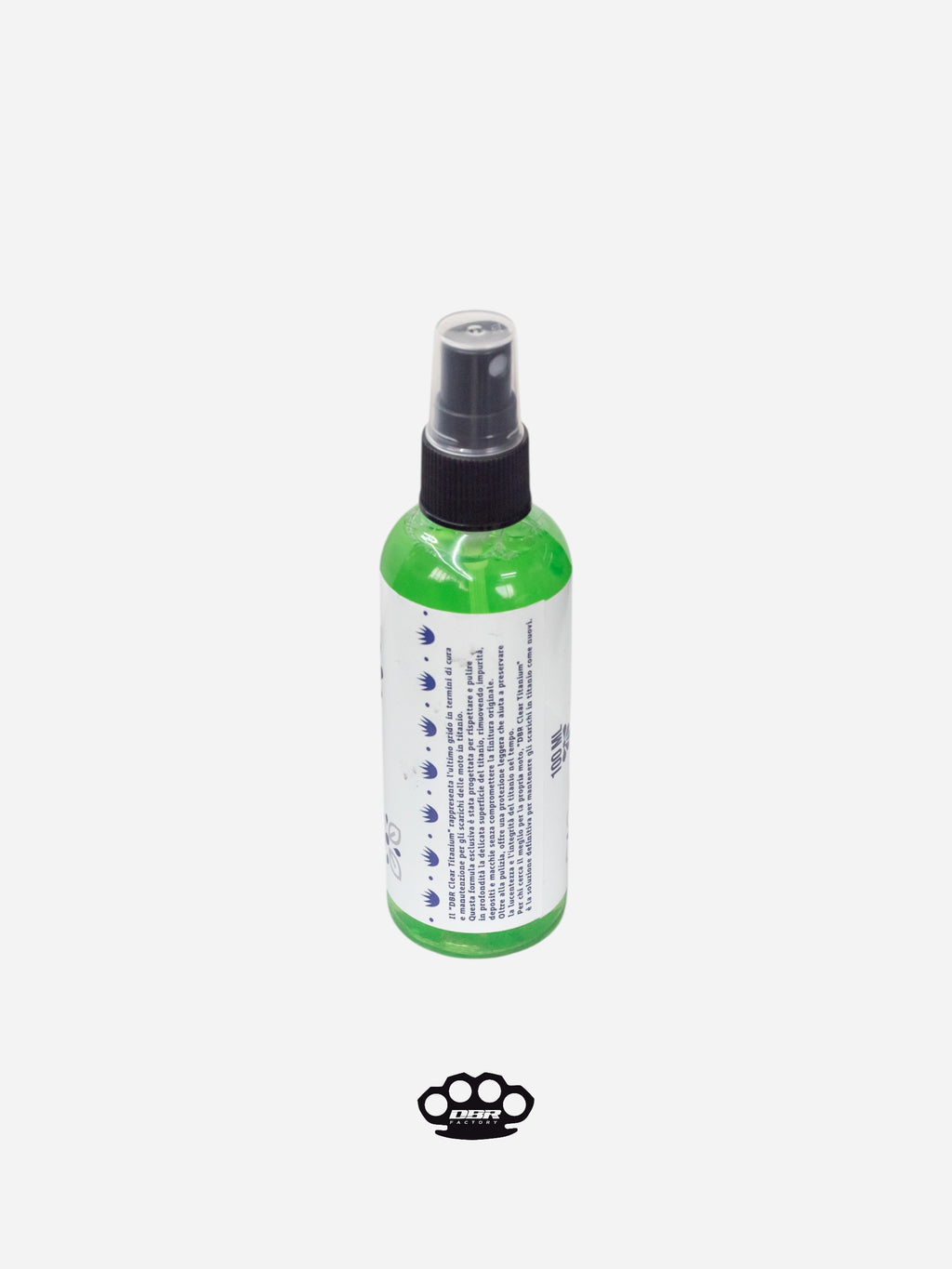 DBR Clear Titanium - Spray Nettoyant pour Échappements en Titane et Acier