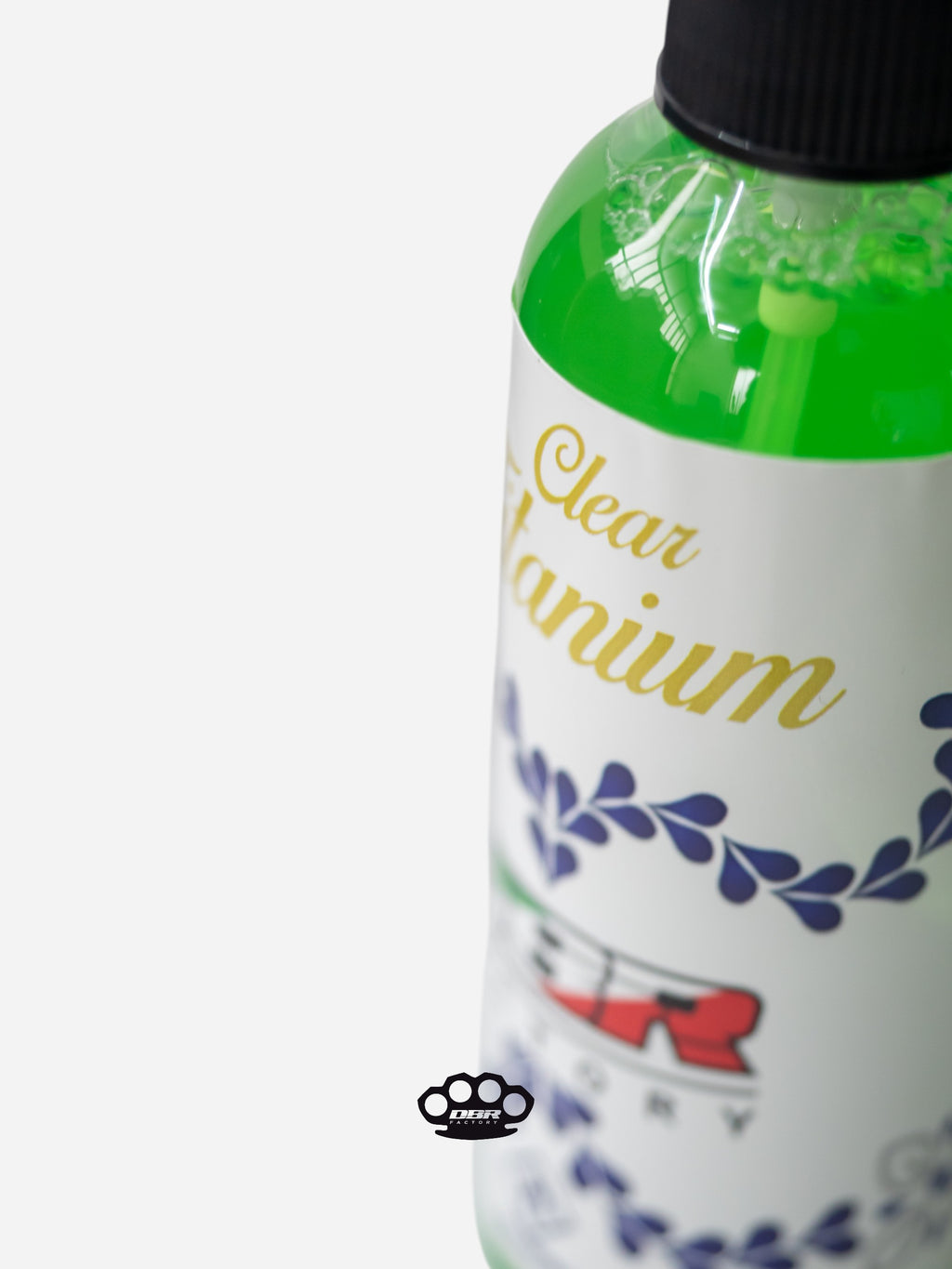 DBR Clear Titanium - Spray Nettoyant pour Échappements en Titane et Acier