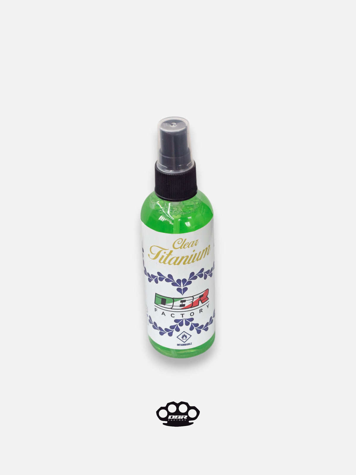 DBR Clear Titanium - Spray Nettoyant pour Échappements en Titane et Acier
