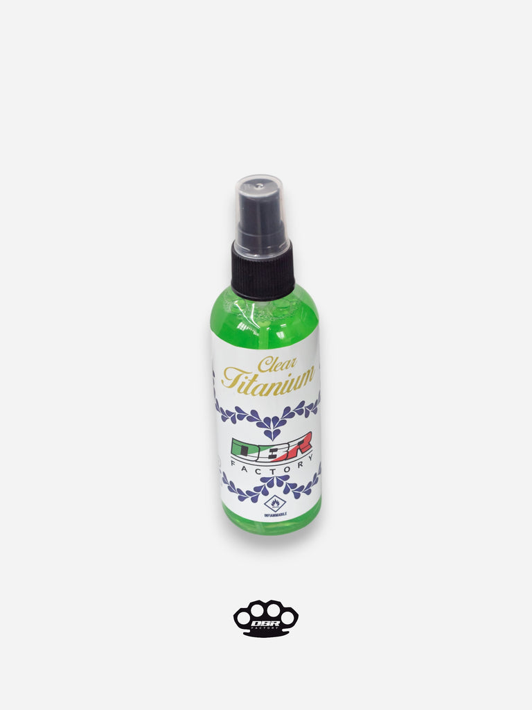 DBR Clear Titanium - Spray Nettoyant pour Échappements en Titane et Acier