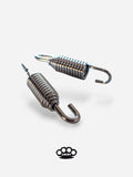 DBR Paire de Ressorts Tube d'Échappement Ø12x57
