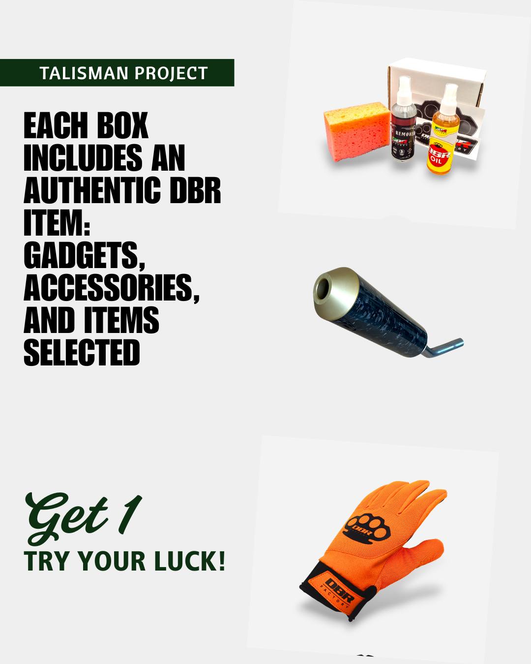 DBR MYSTERY BOX — PROJET TALISMAN 🔮 | Édition Limitée