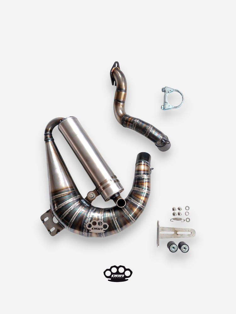 DBR Marmitta Vespa Unisex Curly - DBR Factory