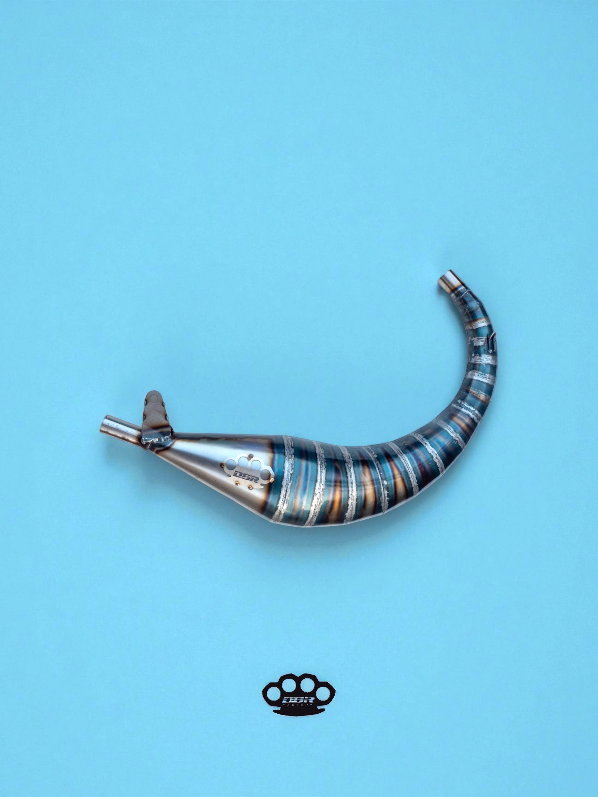 DBR Échappement 50-100cc Superfast Bas - Minarelli AM6