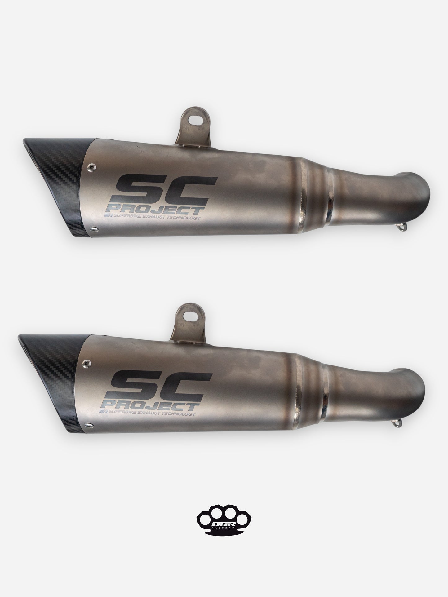 DBR Scarico Completo in Titanio DUCATI HYPERMOTARD 950 - SP 2019-2023