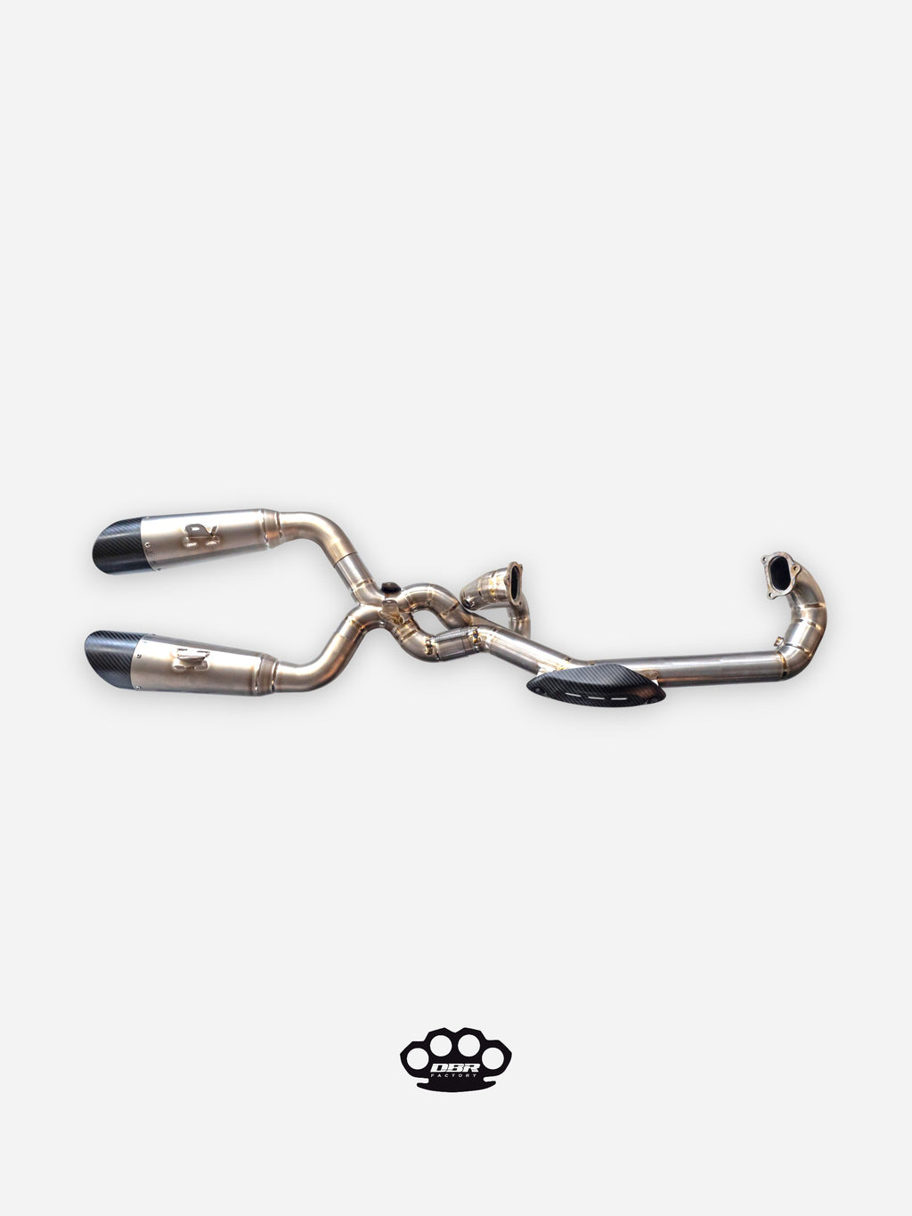 DBR Scarico Completo in Titanio DUCATI HYPERMOTARD 950 - SP 2019-2023 - DBR Factory