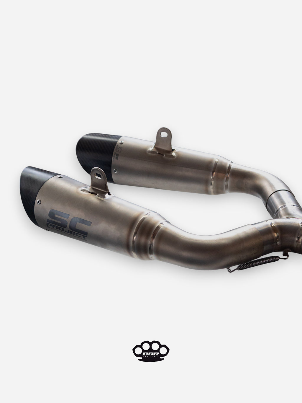 DBR Scarico Completo in Titanio DUCATI HYPERMOTARD 950 - SP 2019-2023 - DBR Factory