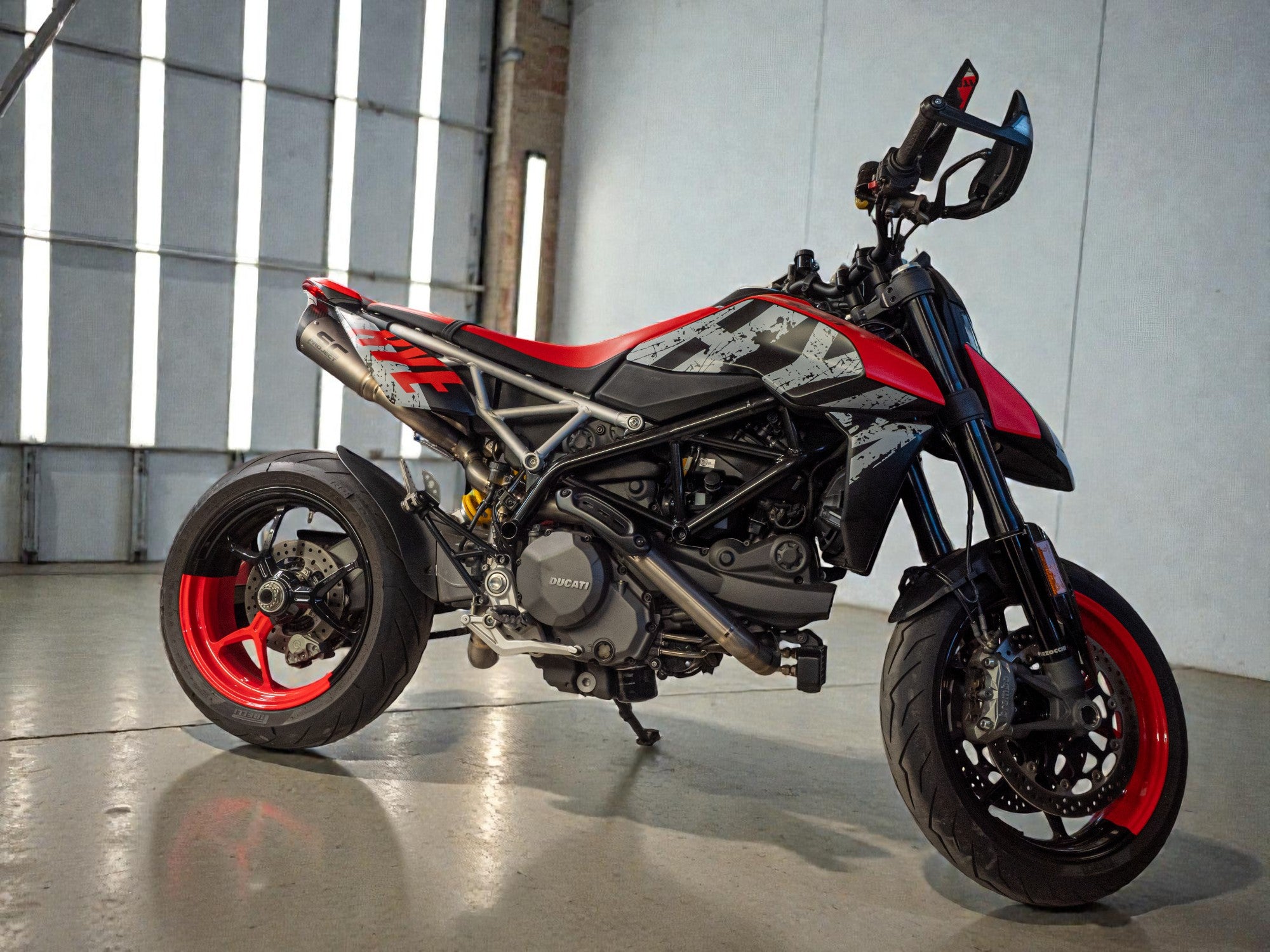 DBR Scarico Completo in Titanio DUCATI HYPERMOTARD 950 - SP 2019-2023 - DBR Factory