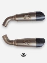 Chargez l'image dans la visionneuse de la Galerie, DBR Coppia Terminali in Titanio DUCATI HYPERMOTARD 950 - SP 2019-2023 - DBR Factory