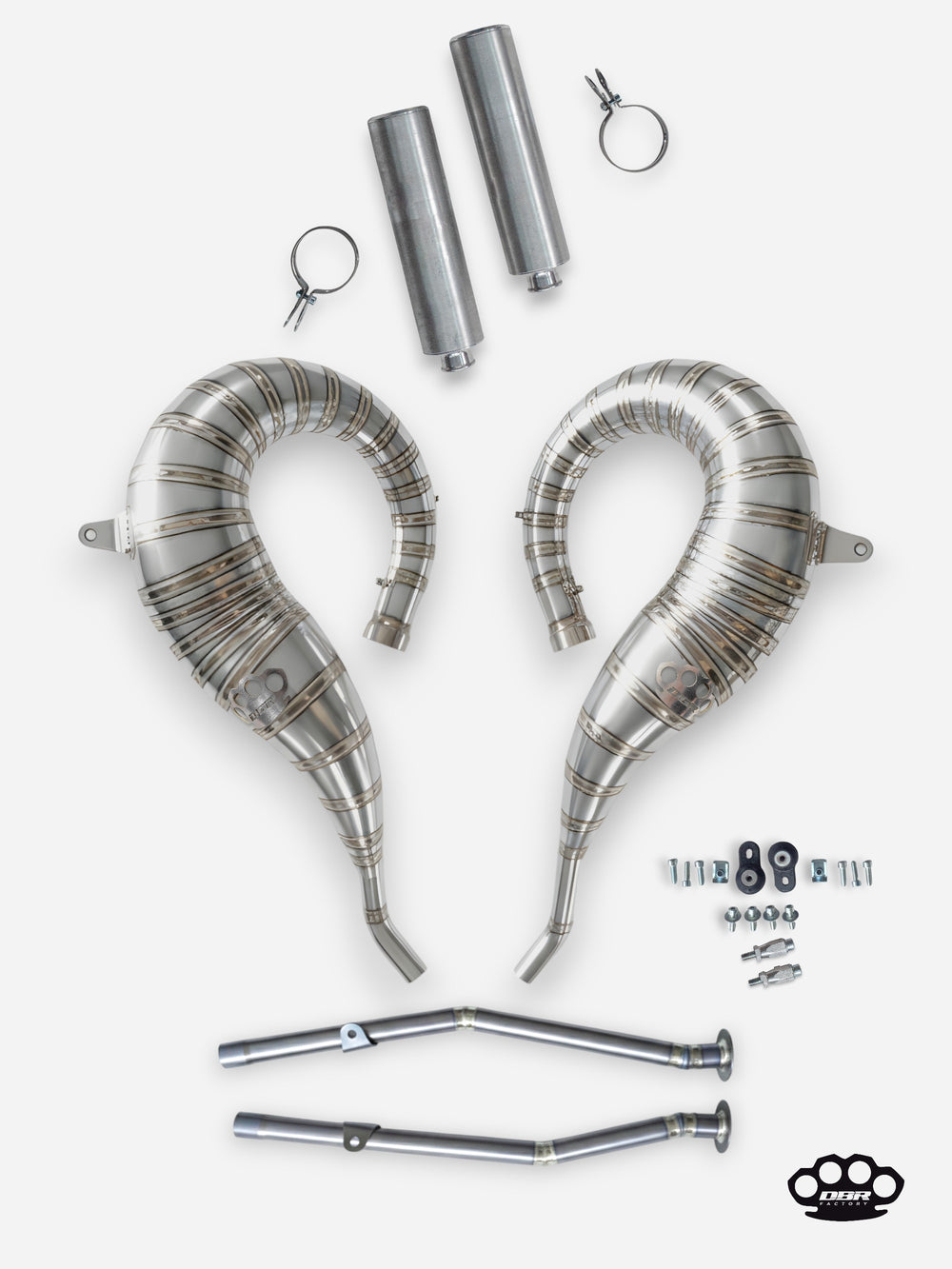 DBR Échappement Titane pour YAMAHA BANSHEE Big Bore 525cc 1988–2009