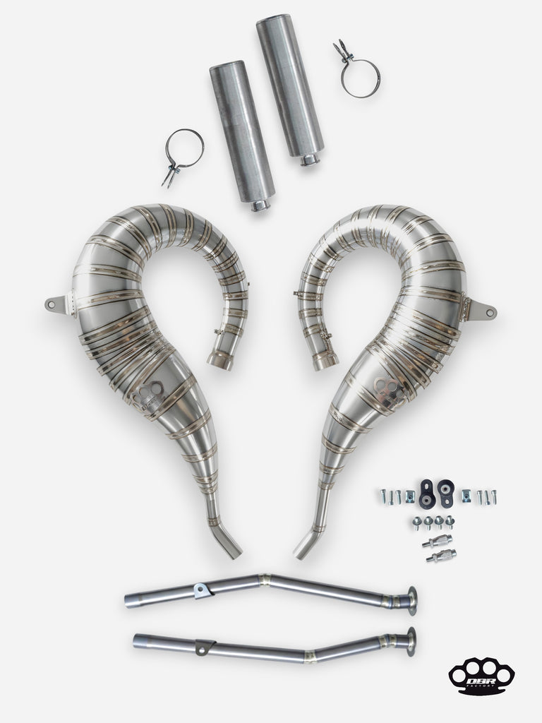DBR Échappement Titane pour YAMAHA BANSHEE Big Bore 525cc 1988–2009