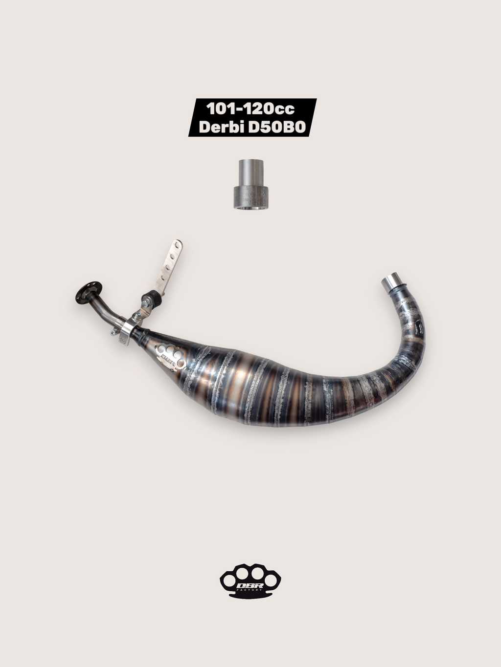 DBR Échappement Derbi D50B0 Superfast Bas