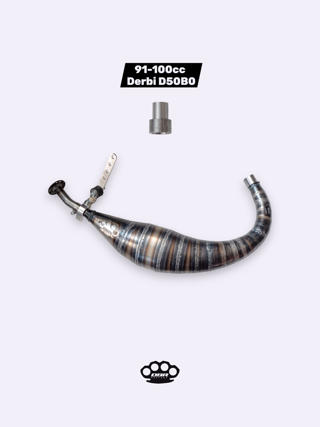 DBR Échappement Derbi D50B0 Superfast Bas