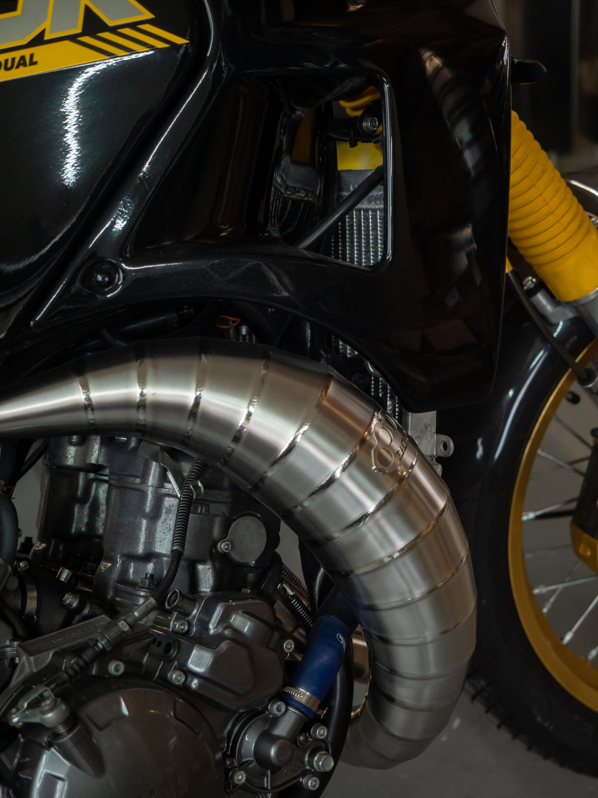 DBR Échappement en Titane pour YAMAHA TDR 250cc