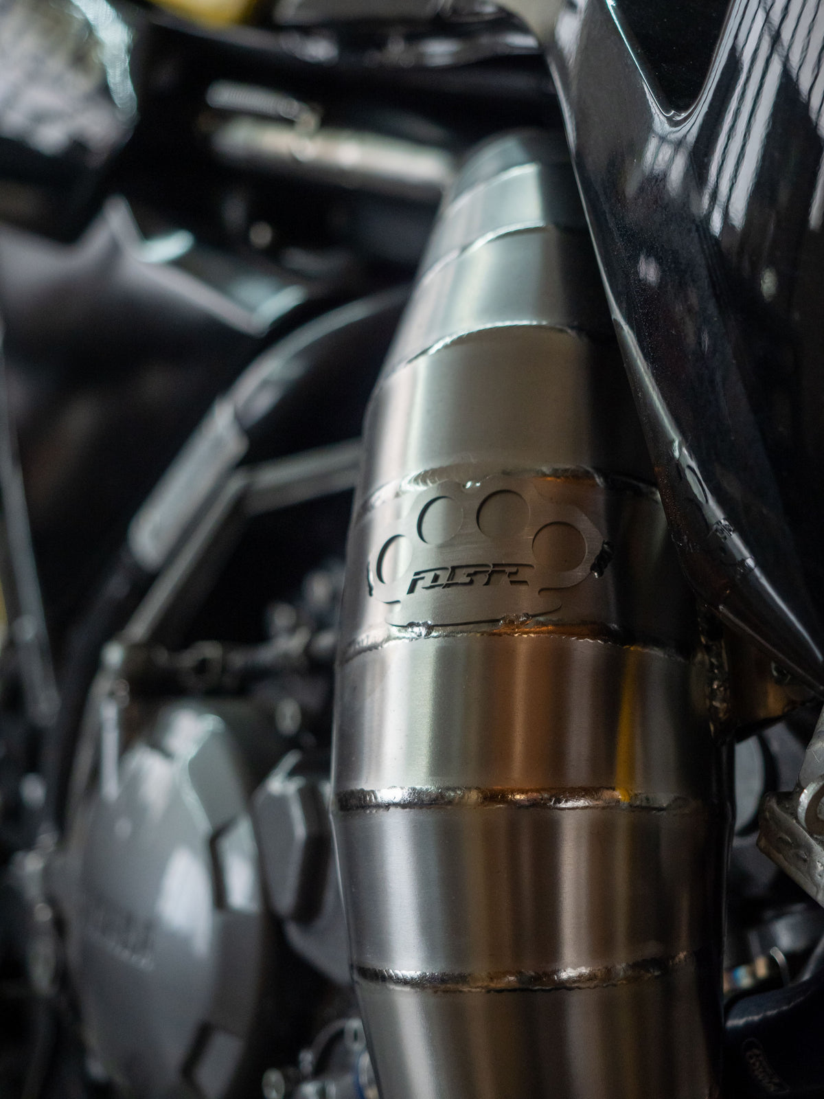 DBR Échappement en Titane pour YAMAHA TDR 250cc