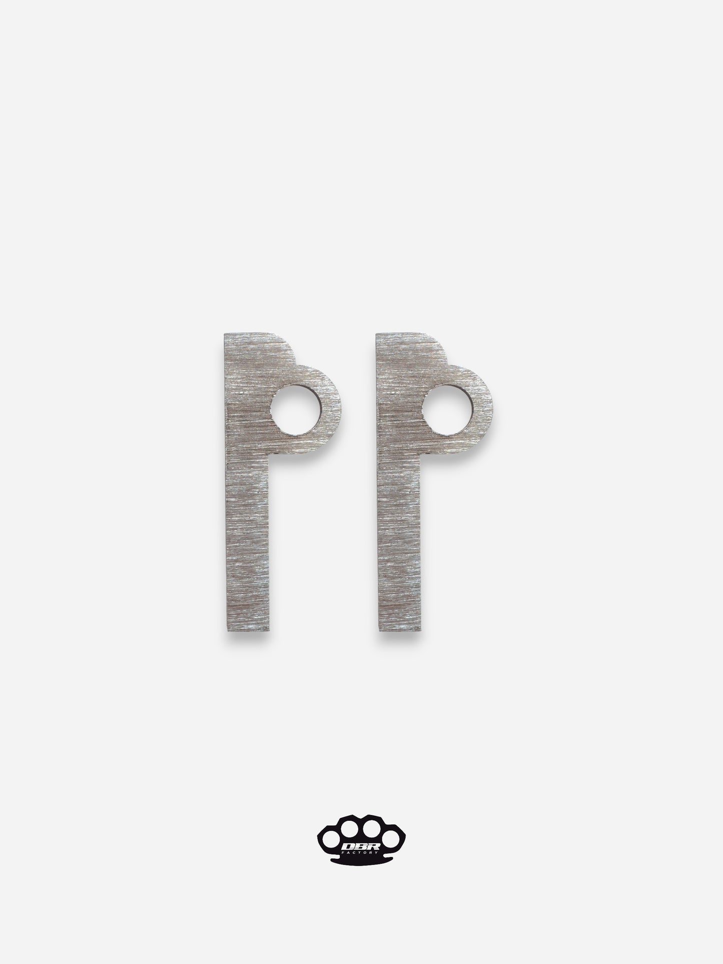 DBR Staffe di supporto cavalletto centrale per slitta rinforzata – A saldare - DBR Factory