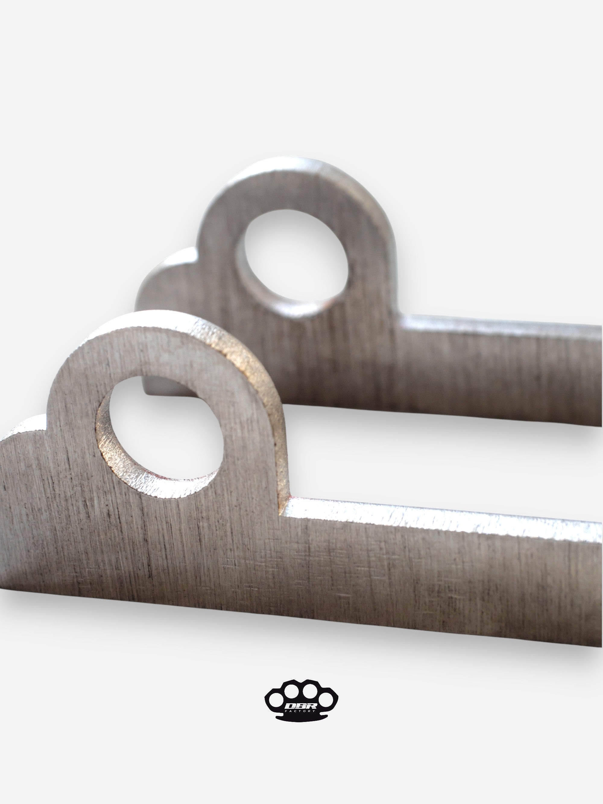 DBR Staffe di supporto cavalletto centrale per slitta rinforzata – A saldare - DBR Factory