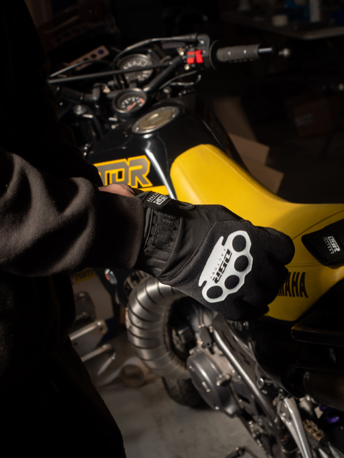 Gants DBR de moto et de motocross en néoprène Touch Pro