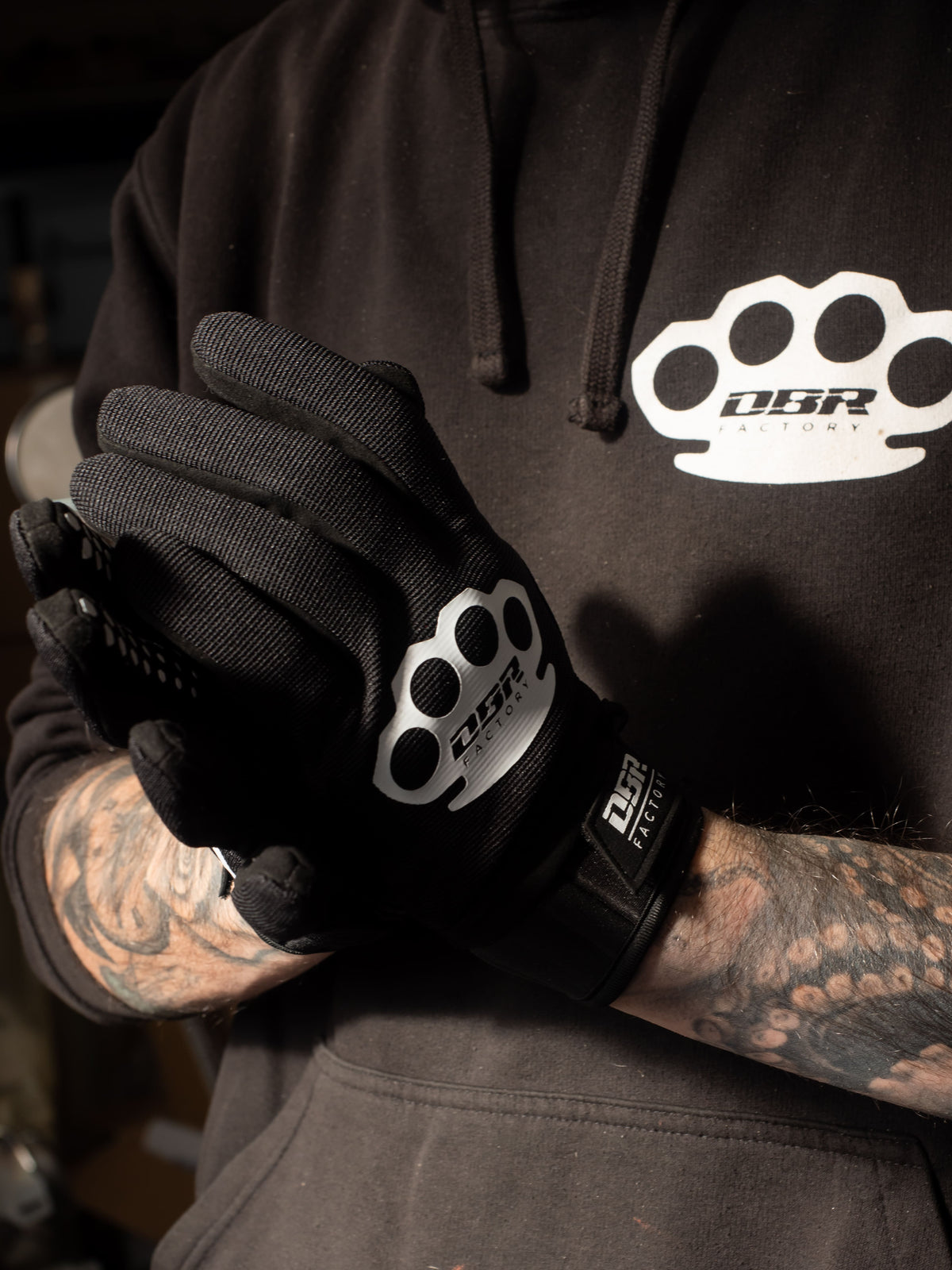 Gants DBR de moto et de motocross en néoprène Touch Pro