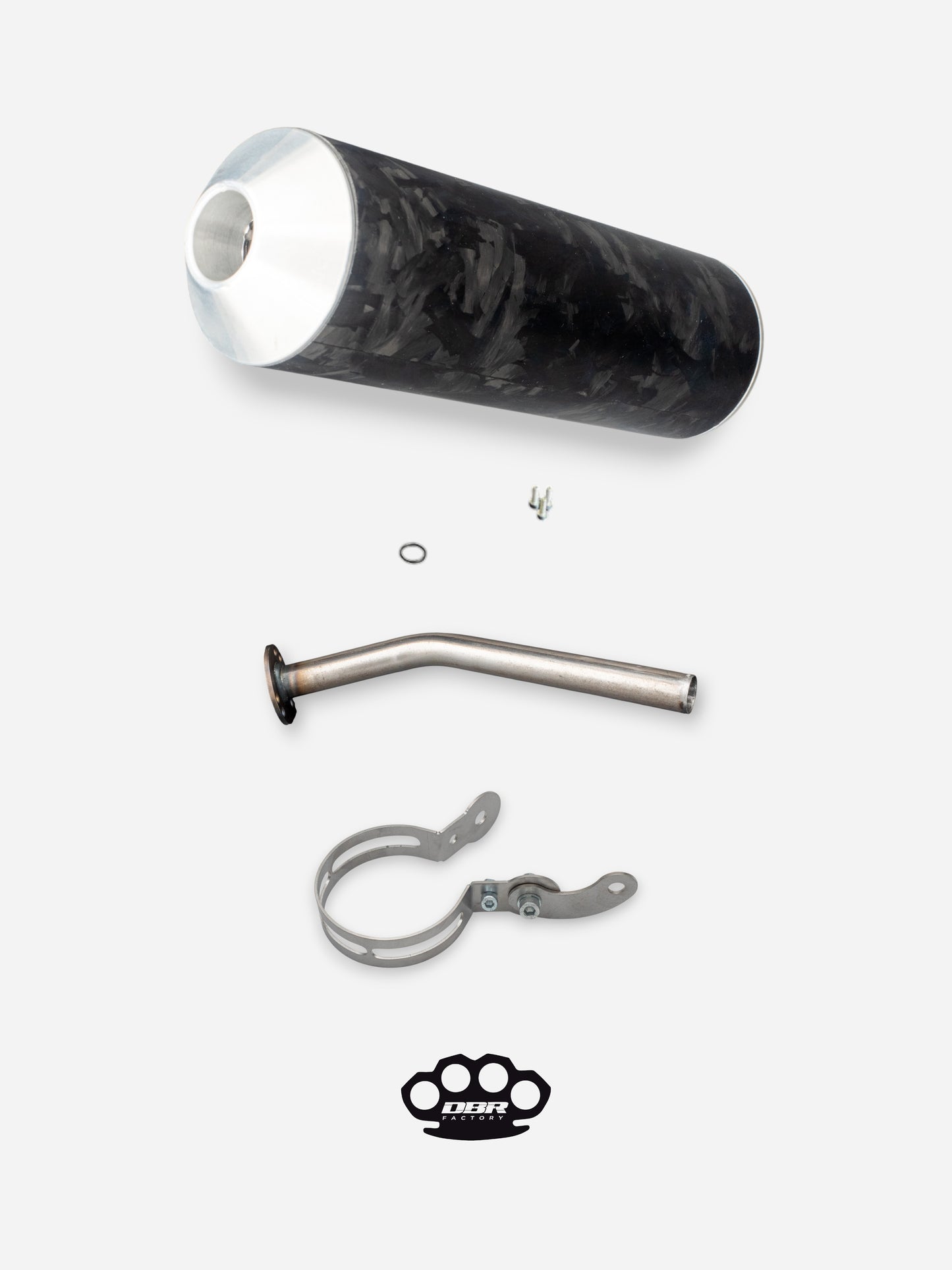 Kit Silencieux DBR 50/100cc Passage Haut