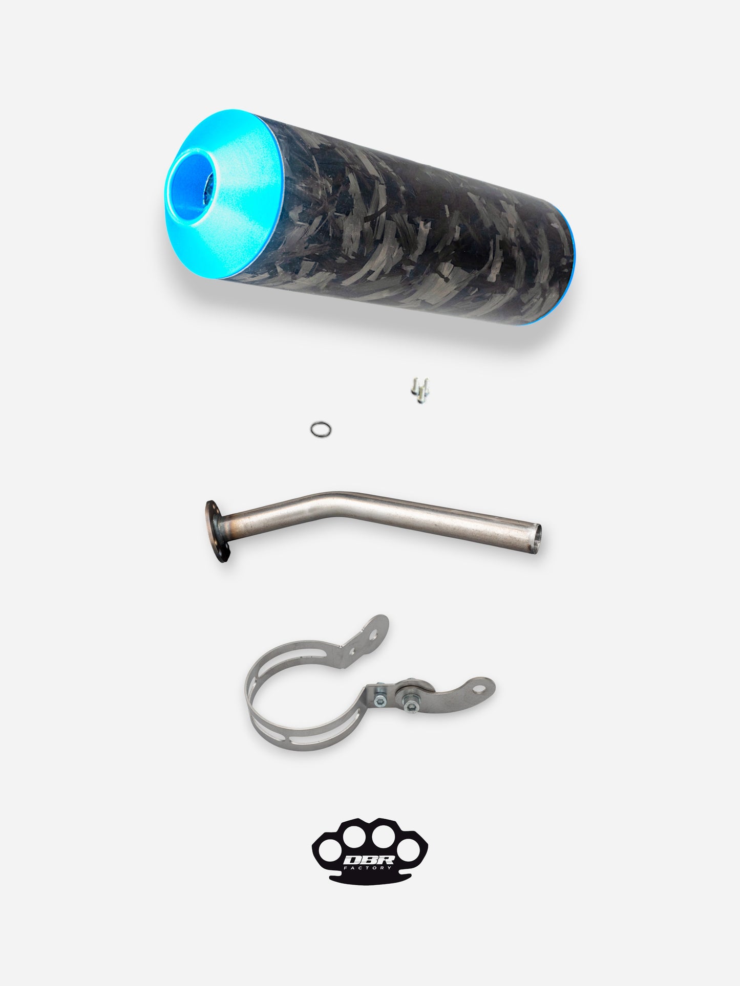 Kit Silencieux DBR 50/100cc Passage Haut