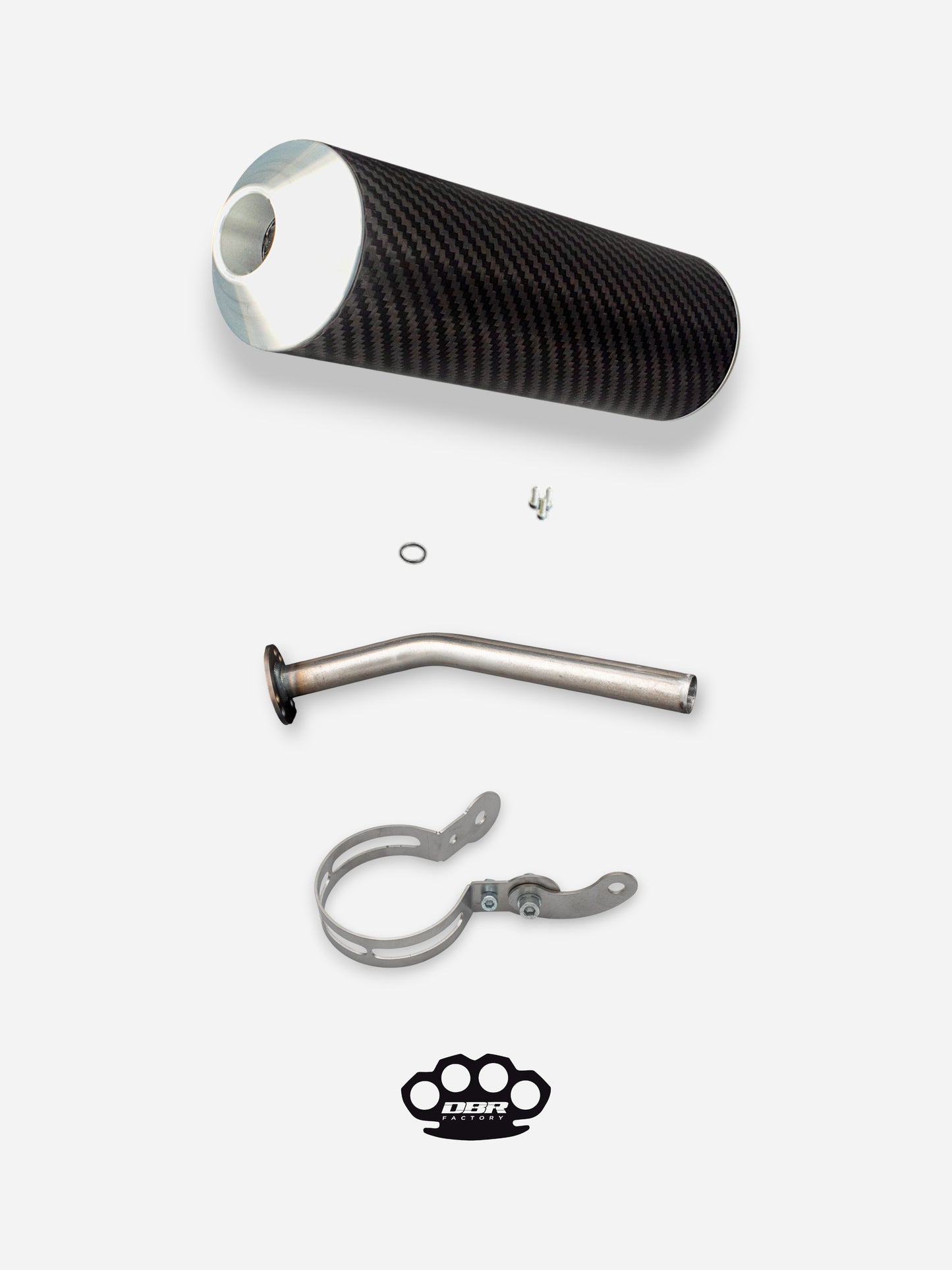 Kit Silencieux DBR 50/100cc Passage Haut