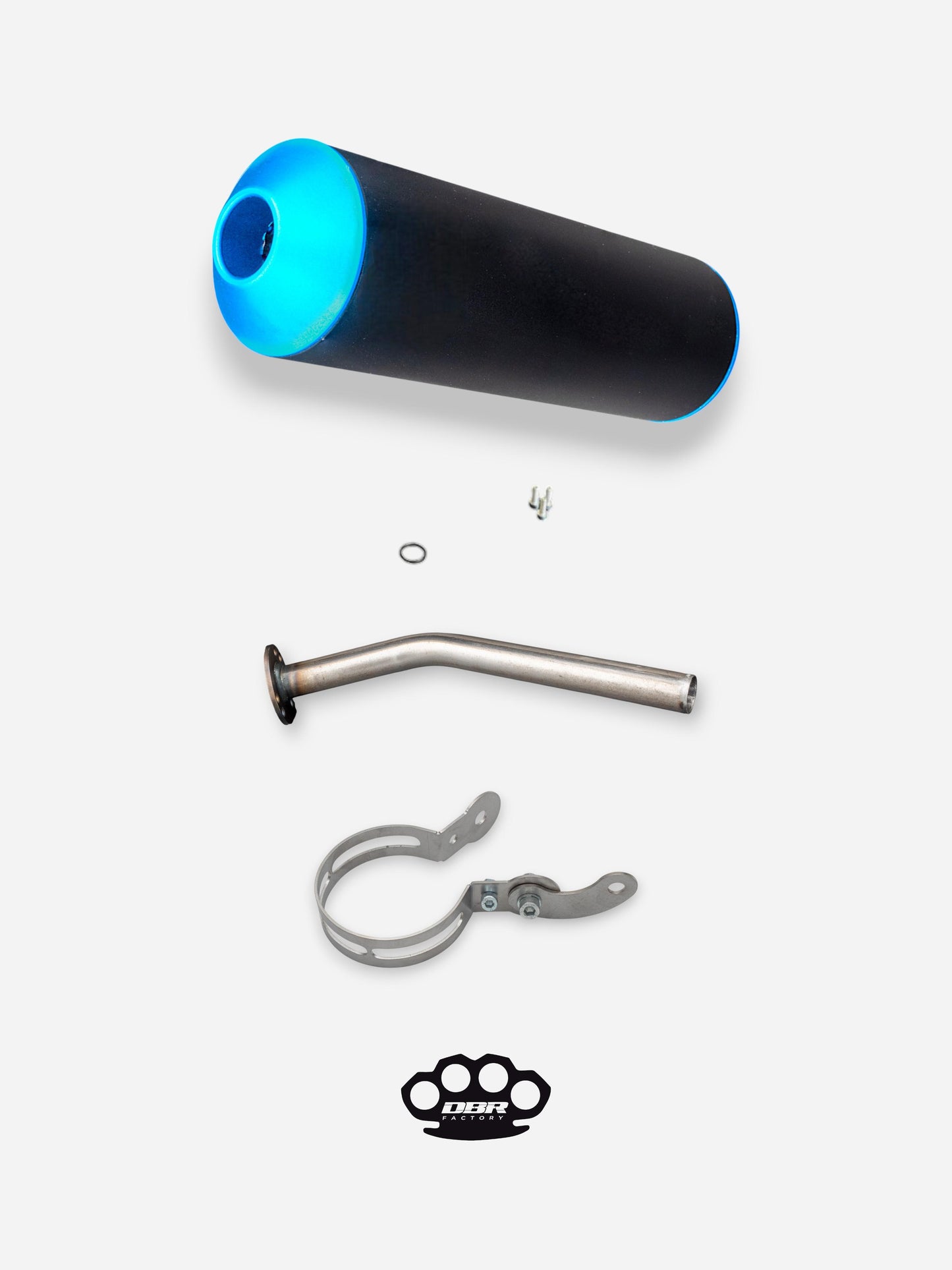 Kit Silencieux DBR 50/100cc Passage Haut