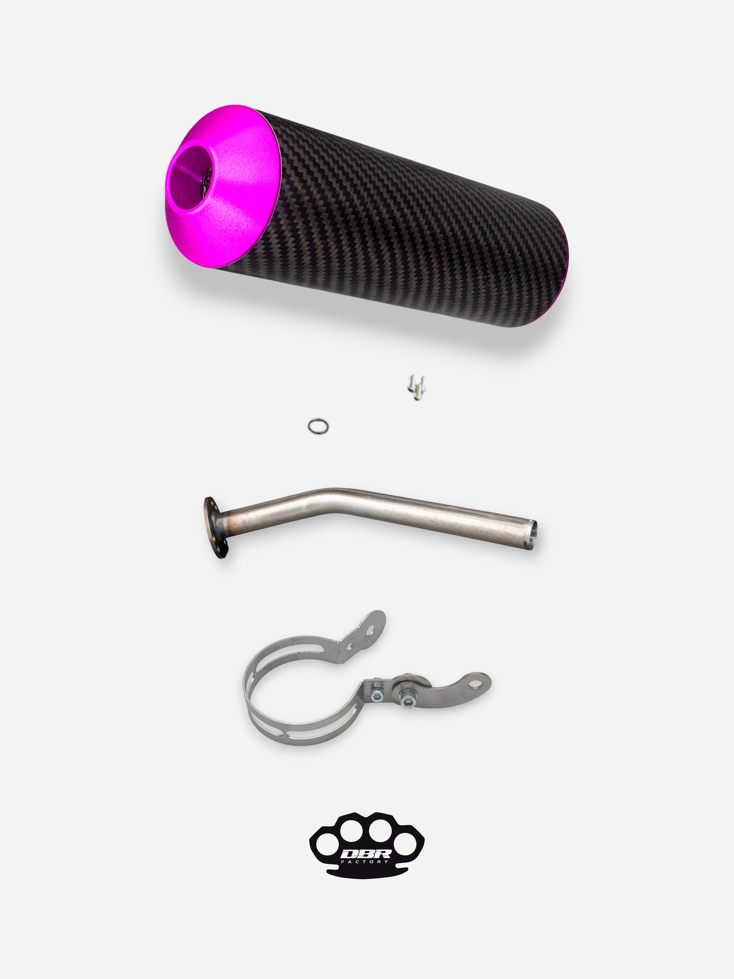 Kit Silencieux DBR 50/100cc Passage Haut