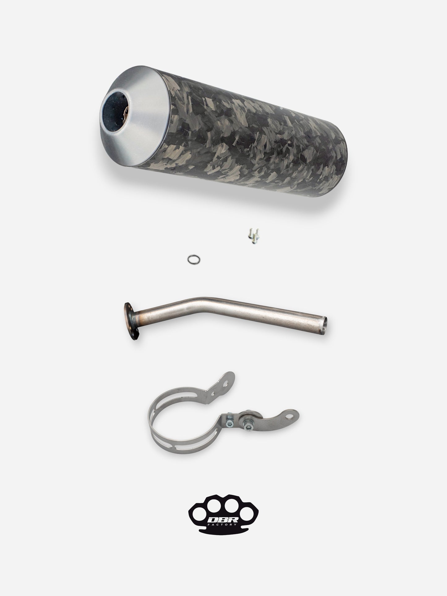 Kit Silencieux DBR 50/100cc Passage Haut