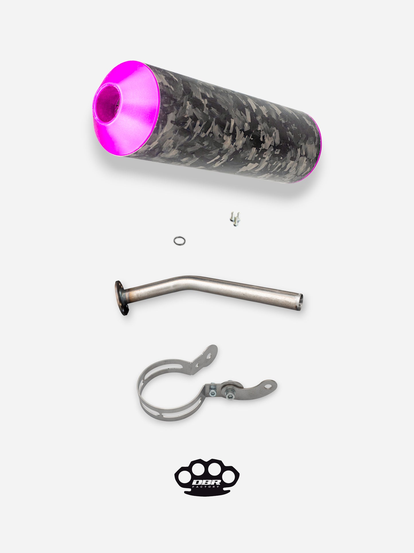 Kit Silencieux DBR 50/100cc Passage Haut