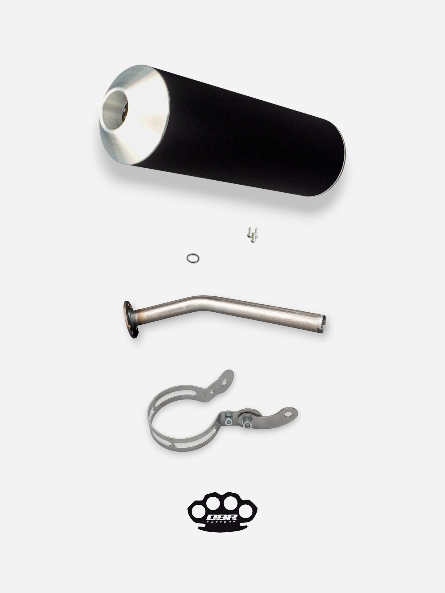 Kit Silencieux DBR 50/100cc Passage Haut