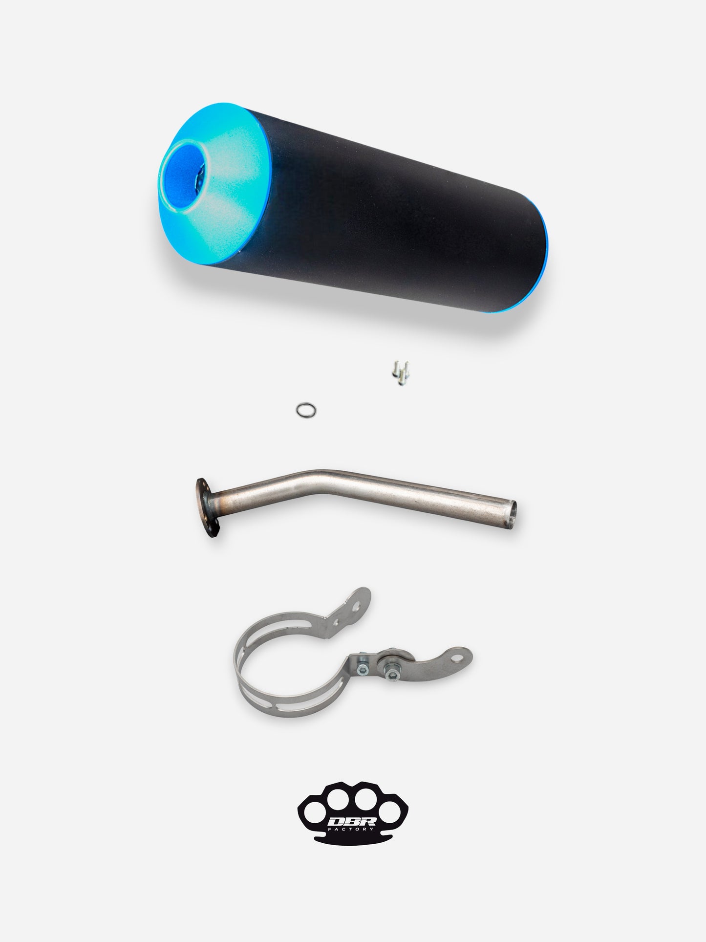 Kit Silencieux DBR 50/100cc Passage Haut