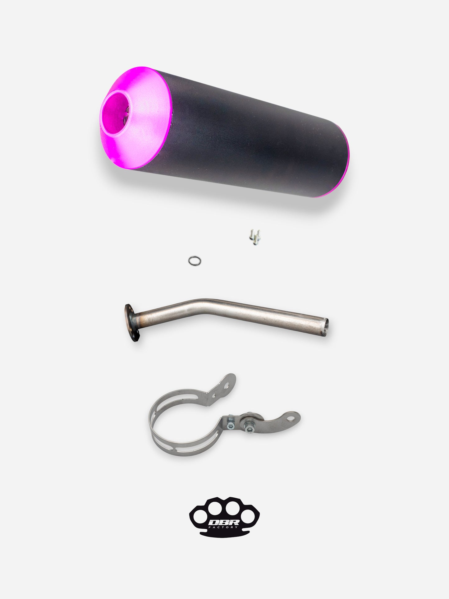 Kit Silencieux DBR 50/100cc Passage Haut