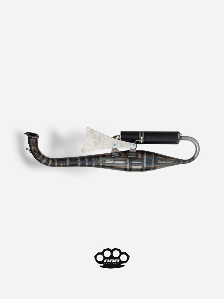 Marmitta DBR Minarelli Orizzontale - Scarico Intermedio 70cc - DBR Factory