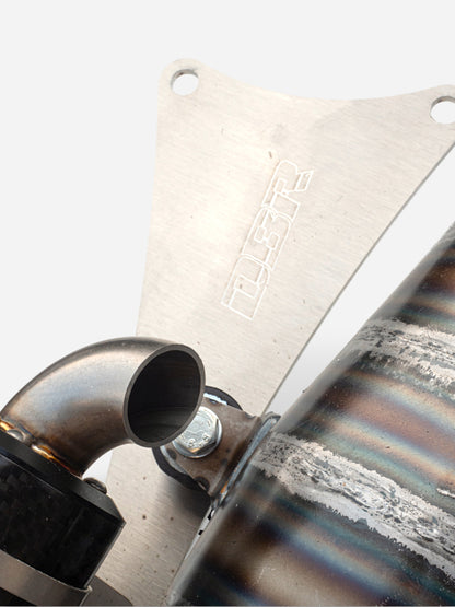 DBR Minarelli Horizontal Exhaust - Trofeo 70-89cc Exhaust