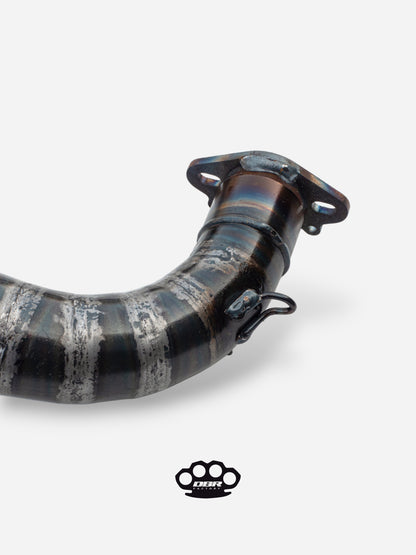 DBR Minarelli Horizontal Exhaust - Trofeo 70-89cc Exhaust