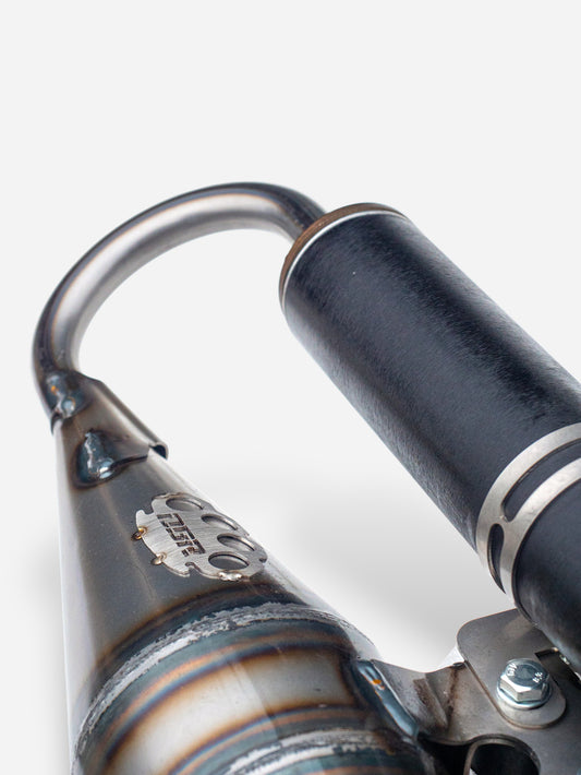 Marmitta DBR Minarelli Verticale Base - MBK Booster Spirit, Next Generation et Stunt - Yamaha Zuma et Slider