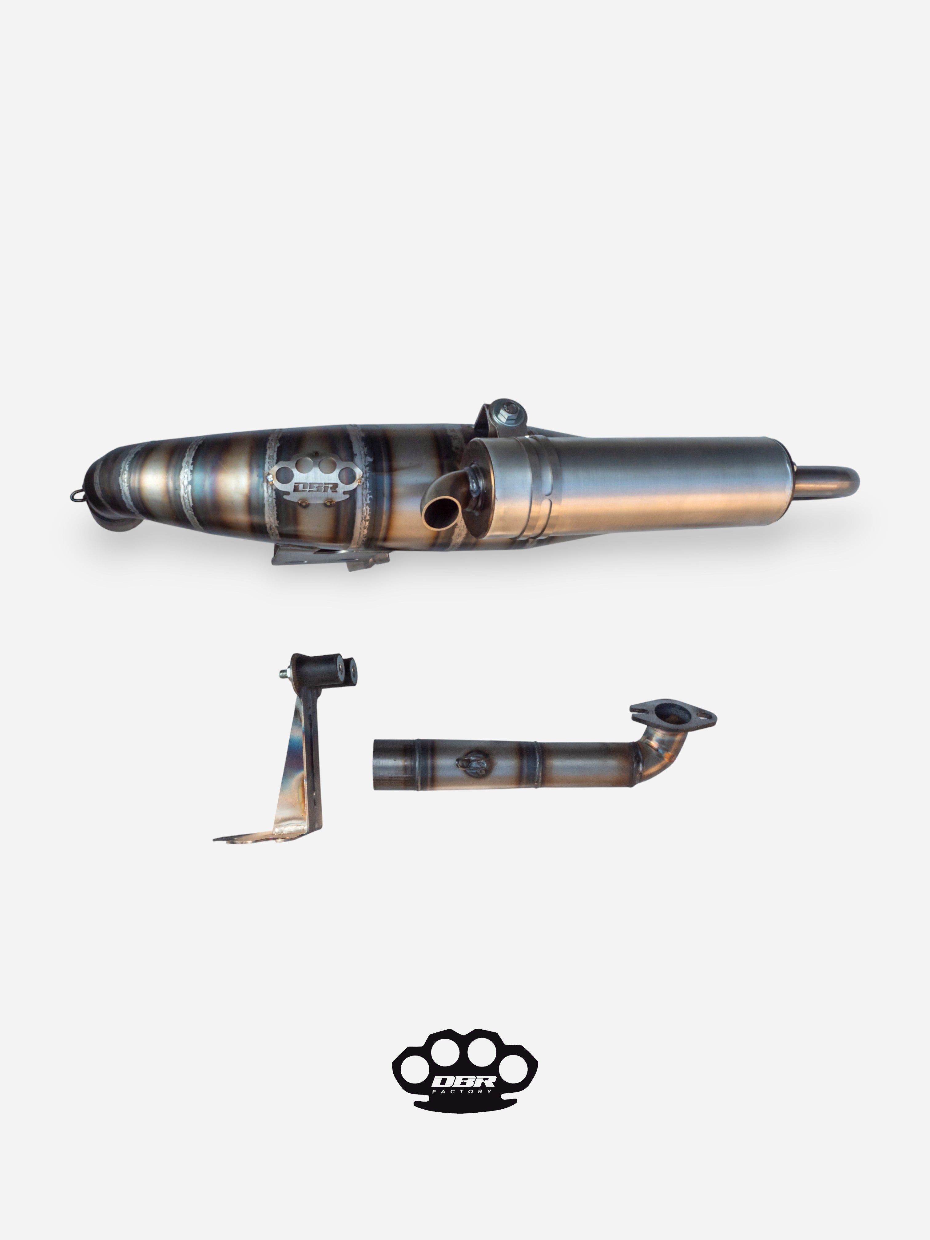 DBR Exhaust Piaggio Ape Performance