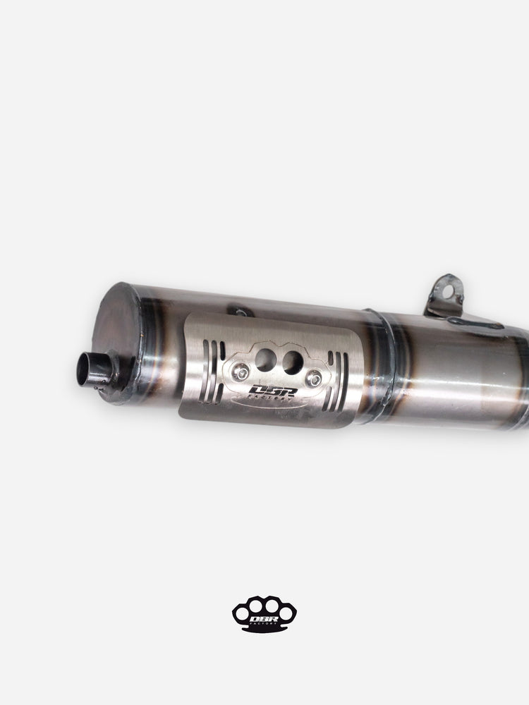 Silencieux DBR Silente - Échappement Vespa/Gilera Ø27