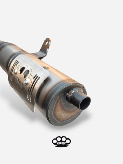 Marmitta DBR Silente - Échappement Gauche Piaggio Boxer