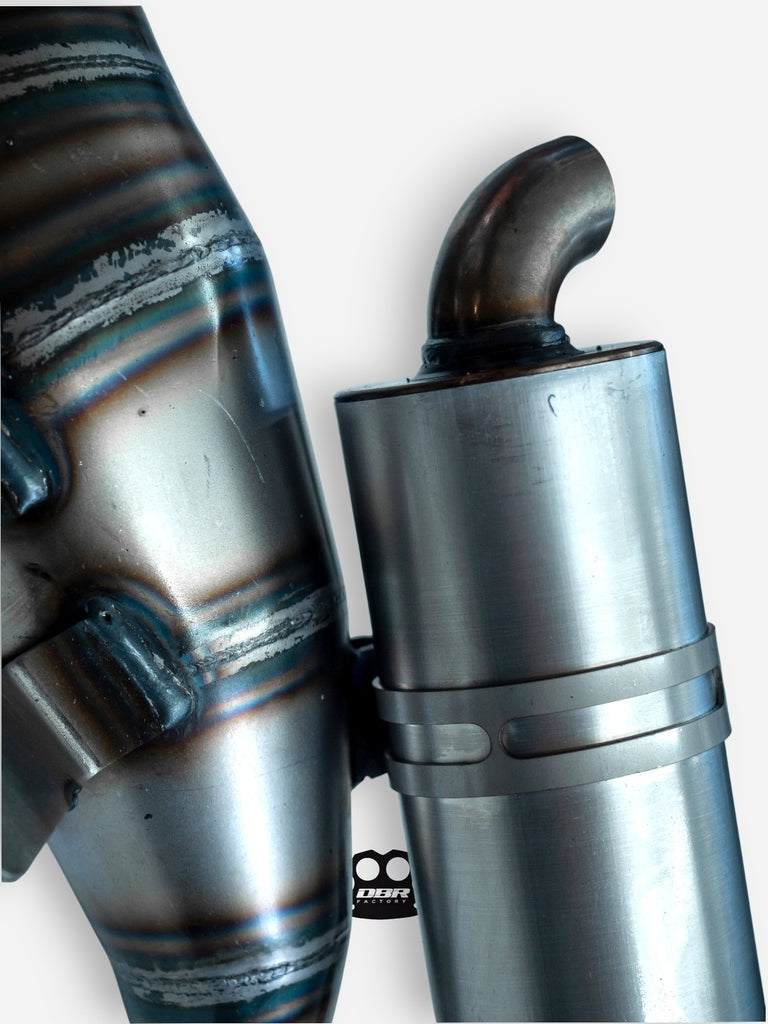 Marmitta espansione racing DBR VIPER per Vespa 50 - 90 - Special L N R - 125 Primavera ET3 - DBR Factory