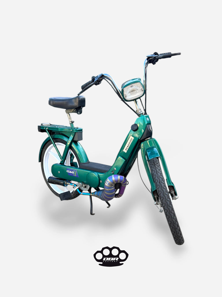 DBR Silencieux Titane Wyvern Multicolore - Vespa et Gilera