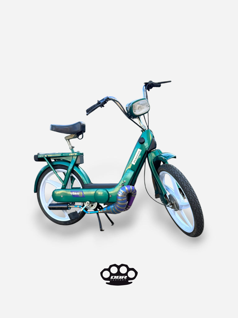 DBR Silencieux Titane Wyvern Multicolore - Vespa et Gilera